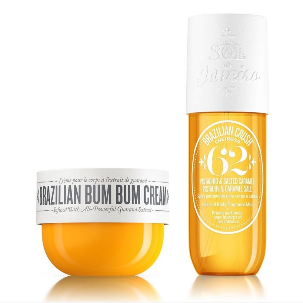 Brazilian Bum Bum Cream & Brazilian Crush 62 Spray Duo